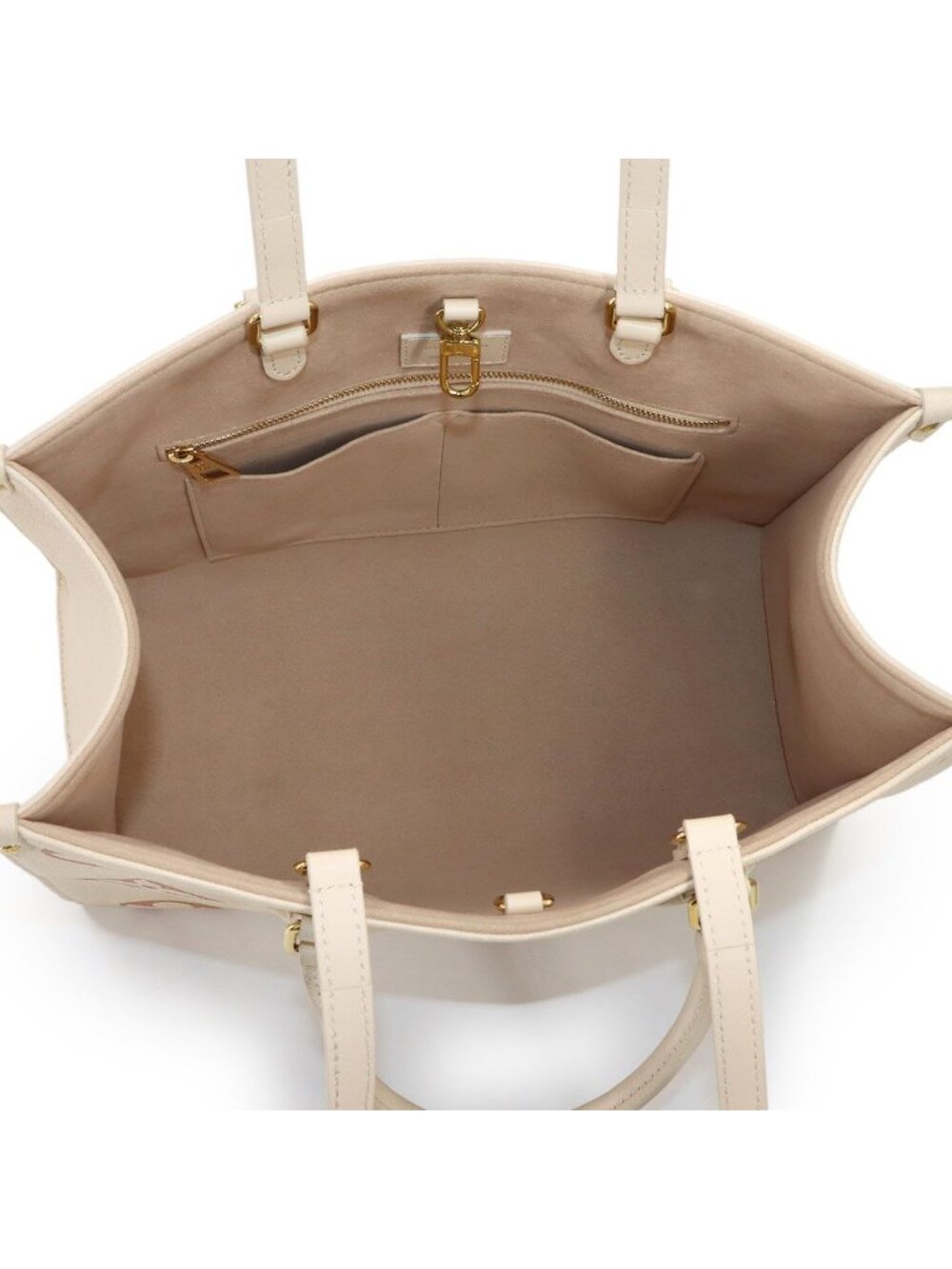 Louis Vuitton Bicolor Monogram Empreinte On The Go MM 2-Way Tote Cles MM - Picture 7 of 10